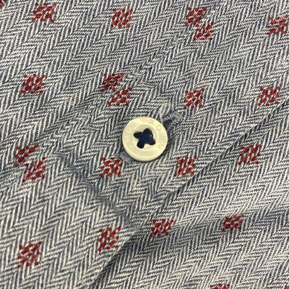 Men’s long sleeve button down shirt 2XT ROWM - Picture 6 of 9